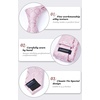 image:imageHISDERN Mens Ties Solid Color Tie and Pocket Square Set Classic Woven Formal Neckties amp Handkerchief Wedding PartyBlush Pink Check