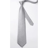 image:imageHISDERN Mens Ties Solid Color Tie and Pocket Square Set Classic Woven Formal Neckties amp Handkerchief Wedding PartySilver