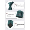 image:imageHISDERN Mens Ties Solid Color Tie and Pocket Square Set Classic Woven Formal Neckties amp Handkerchief Wedding PartyTeal