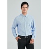 image:imageHISDERN Mens Long Sleeve Dress ShirtsPlaid Striped Button Down ShirtBig ampTall Men Gingham Camisa for Casual Business FormalBlue Striped