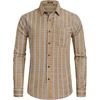 image:imageHISDERN Mens Long Sleeve Dress ShirtsPlaid Striped Button Down ShirtBig ampTall Men Gingham Camisa for Casual Business FormalBrown Plaid