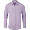 image:imageHISDERN Mens Long Sleeve Dress ShirtsPlaid Striped Button Down ShirtBig ampTall Men Gingham Camisa for Casual Business FormalPurple Striped