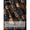 image:imageHISDERN Mens Ties Floral Paisley Necktie Set with Pocket Square Cufflinks Lapel Pin for Wedding Formal Business 4PCSOrange Gold  Black