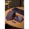 image:imageHISDERN Ties for Men Paisley Tie and Pocket Square Cufflinks Set Formal Classic Floral Necktie Handkerchief Wedding PartyGblack Square