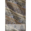 image:imageHISDERN Ties for Men Paisley Tie and Pocket Square Cufflinks Set Formal Classic Floral Necktie Handkerchief Wedding PartySyellowBrown Striped
