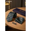 image:imageHISDERN Ties for Men Paisley Tie and Pocket Square Cufflinks Set Formal Classic Floral Necktie Handkerchief Wedding PartyWblackGreen