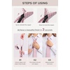image:imageHISDERN Women PreTied Zipper Neck Ties Adjustable Solid Plaid Neckties Elegant Formal Girls Mens Tie for Business UniformsPlaid  Dusty Rose Pink