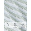image:imageHISDERN Mens Ties Floral Paisley Necktie Set with Pocket Square Cufflinks Lapel Pin for Wedding Formal Business 4PCSGsage Green  Grey