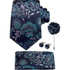 B-navy Blue & Turquoise