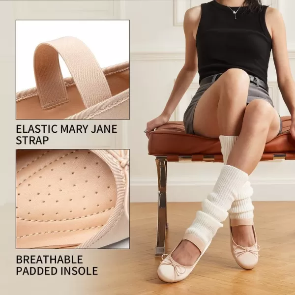 Trary Ballet Flats Shoes for Women, Mary Jane Shoes Women, Bow Ballet Flats for Women, Women's Flats Shoes, Mary Jane Flats, Womens Ballet Flats Wide, Stain Flats Shoes Women Dressy, Womens Flats
