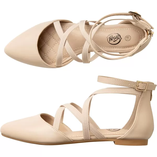 Trary Black Flats for Women,Women's Flats Shoes, Mary Jane Shoes Women, Ballet Flats,Pointed Toe Flats Shoes Women Dressy Comfortable, Womens Flats with Ankle Strap, Womens Shoes Flats,Strappy Flats