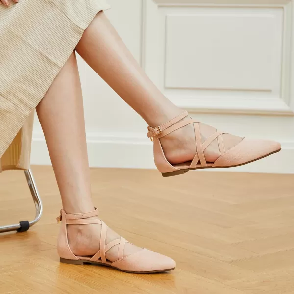 Trary Black Flats for Women,Women's Flats Shoes, Mary Jane Shoes Women, Ballet Flats,Pointed Toe Flats Shoes Women Dressy Comfortable, Womens Flats with Ankle Strap, Womens Shoes Flats,Strappy Flats