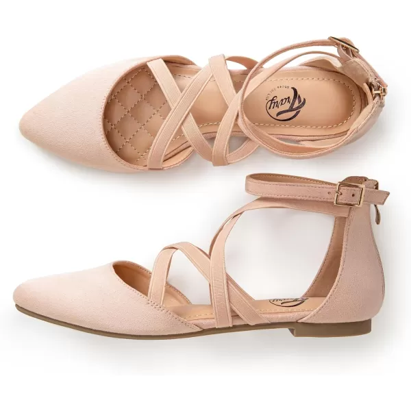 Trary Black Flats for Women,Women's Flats Shoes, Mary Jane Shoes Women, Ballet Flats,Pointed Toe Flats Shoes Women Dressy Comfortable, Womens Flats with Ankle Strap, Womens Shoes Flats,Strappy Flats