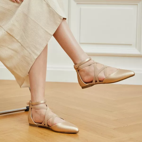 Trary Black Flats for Women,Women's Flats Shoes, Mary Jane Shoes Women, Ballet Flats,Pointed Toe Flats Shoes Women Dressy Comfortable, Womens Flats with Ankle Strap, Womens Shoes Flats,Strappy Flats