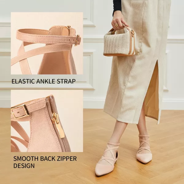 Trary Black Flats for Women,Women's Flats Shoes, Mary Jane Shoes Women, Ballet Flats,Pointed Toe Flats Shoes Women Dressy Comfortable, Womens Flats with Ankle Strap, Womens Shoes Flats,Strappy Flats