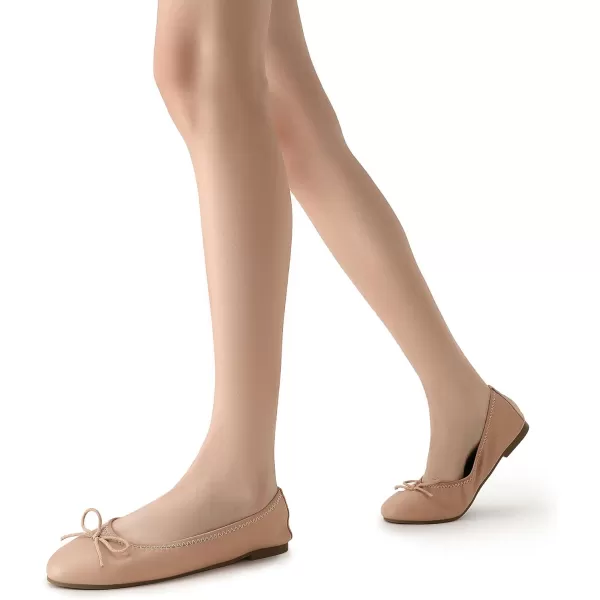 Trary Flats for Women, Ballet Flats with Bow, Dress Flats Shoes Comfortable