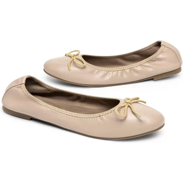 Trary Flats for Women, Ballet Flats with Bow, Dress Flats Shoes Comfortable