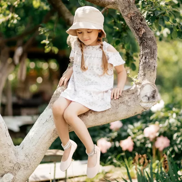 Trary Girls Dress Shoes Rhinestone Ankle Straps Mary Jane Shoes Ballet Flats Cute Bow Flower Girls Shoes Girls Ballerina Flats Wedding Party School Shoes for Toddler Little Kid Big Kid