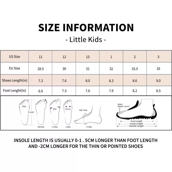 Trary Girls Sandals Adjustable Buckle Causal Sandals for Girls Open Toes Summer Shoes Cork Footbed Sandals for Little Big Kids