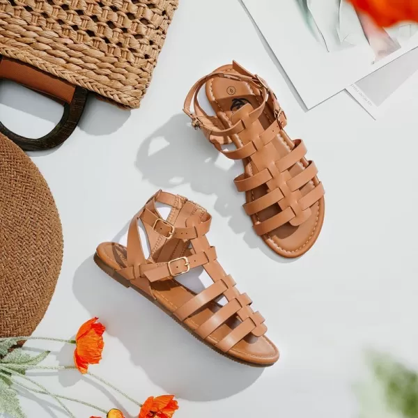 Trary Gladiator Sandals for Women, Womens Sandals, Lace up Gladiator Sandals, Knee High Womens Gladiator Sandals Style, Leather Gladiator Sandals for Women Flat, Gladiator Sandals Women Wide Width