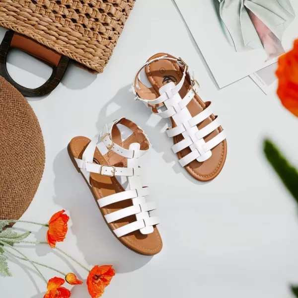 Trary Gladiator Sandals for Women, Womens Sandals, Lace up Gladiator Sandals, Knee High Womens Gladiator Sandals Style, Leather Gladiator Sandals for Women Flat, Gladiator Sandals Women Wide Width