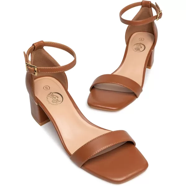 Trary Heels for Women, Square Toe Black Heels, Ankle Strap White Heels, Wide Width Chunky Heels for Women, Low Heel Dress Shoes for Women, Block Heels, Graduation Heels, Prom Heels, Strappy Heels