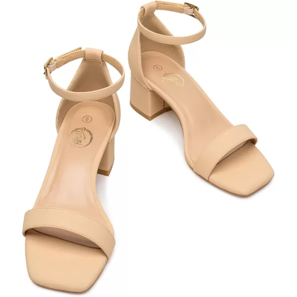 Trary Heels for Women, Square Toe Black Heels, Ankle Strap White Heels, Wide Width Chunky Heels for Women, Low Heel Dress Shoes for Women, Block Heels, Graduation Heels, Prom Heels, Strappy Heels