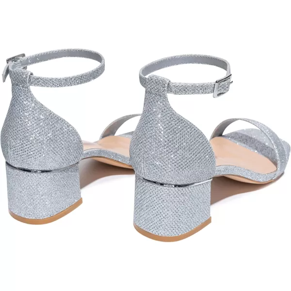 Trary Heels for Women, Square Toe Black Heels, Ankle Strap White Heels, Wide Width Chunky Heels for Women, Low Heel Dress Shoes for Women, Block Heels, Graduation Heels, Prom Heels, Strappy Heels