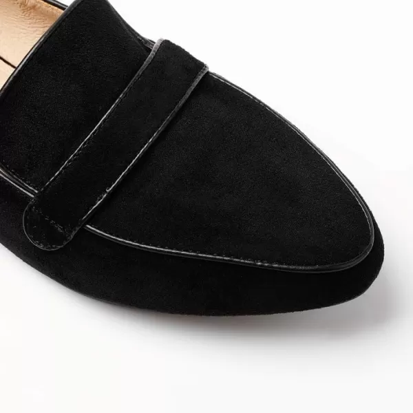 Trary Loafers for Women Penny Pointed Toe Flats Office Walking Driving Wedding Dress Classic Comfortable Soft for Ladies