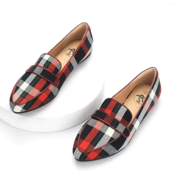 Trary Loafers for Women Penny Pointed Toe Flats Office Walking Driving Wedding Dress Classic Comfortable Soft for Ladies