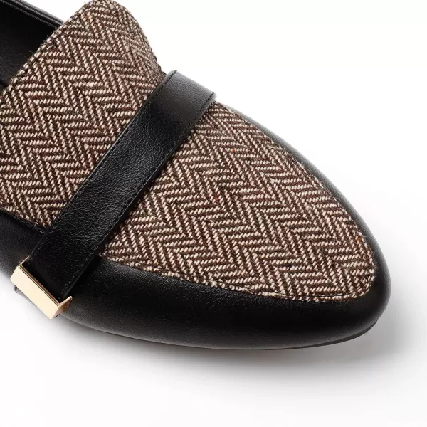 Trary Loafers for Women Penny Pointed Toe Flats Office Walking Driving Wedding Dress Classic Comfortable Soft for Ladies
