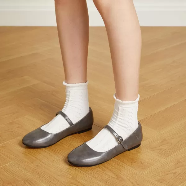 Trary Mary Jane Shoes Women, Ballet Flats Shoes for Women, Round Toe Black Flats for Women, Women's Flats, Mary Jane Flats, Ankle Strap Flats Shoes Women Dressy Comfortable, Women Flats Dress Shoes