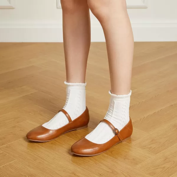Trary Mary Jane Shoes Women, Ballet Flats Shoes for Women, Round Toe Black Flats for Women, Women's Flats, Mary Jane Flats, Ankle Strap Flats Shoes Women Dressy Comfortable, Women Flats Dress Shoes