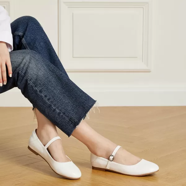 Trary Mary Jane Shoes Women, Ballet Flats Shoes for Women, Round Toe Black Flats for Women, Women's Flats, Mary Jane Flats, Ankle Strap Flats Shoes Women Dressy Comfortable, Women Flats Dress Shoes