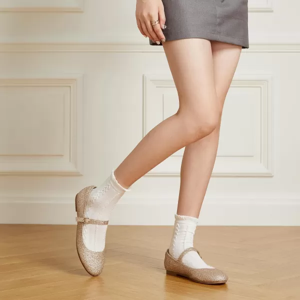 Trary Mary Jane Shoes Women, Ballet Flats Shoes for Women, Round Toe Black Flats for Women, Women's Flats, Mary Jane Flats, Ankle Strap Flats Shoes Women Dressy Comfortable, Women Flats Dress Shoes