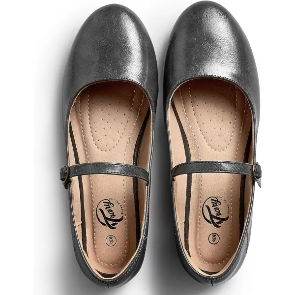 Trary Mary Jane Shoes Women, Ballet Flats Shoes for Women, Round Toe Black Flats for Women, Women's Flats, Mary Jane Flats, Ankle Strap Flats Shoes Women Dressy Comfortable, Women Flats Dress Shoes