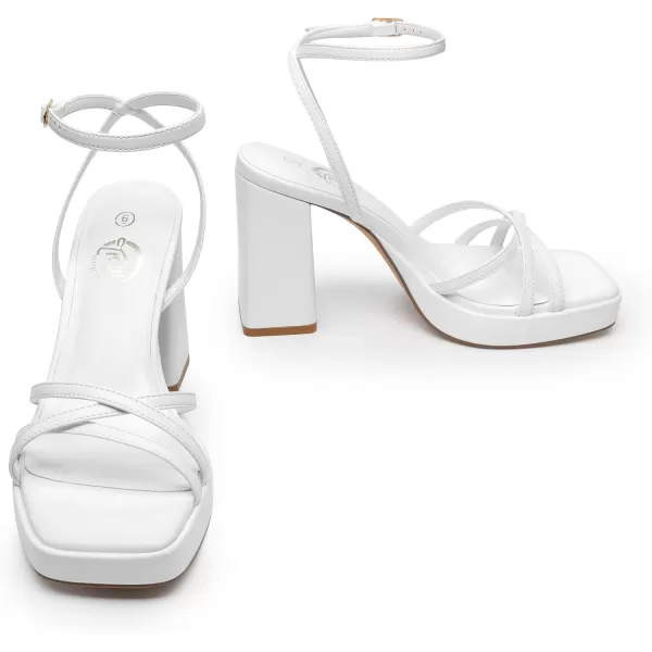 Trary Platform Heels, Square Toe Gold Heels, 3 inch Chunky Heels for Women, Strappy Heels for Women, Prom Heels for Wide Feet, Block Heels for Women, Short Heels for Women Dressy, Y2k Shoes for Prom