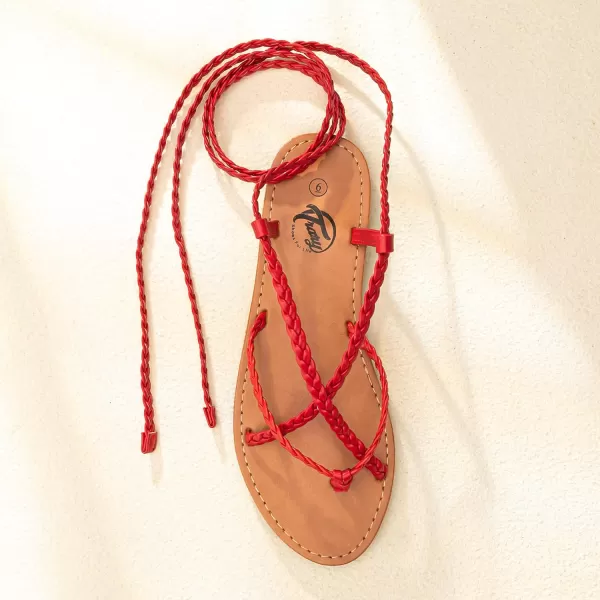 Trary Sandals Women, Lace Up Sandals for Women, Sandals for Women Dressy Summer, Open Toe Gladiator Sandals, Flat Sandals for Women Dressy, Beach Sandals for Women, Summer Sandals for Women 2023