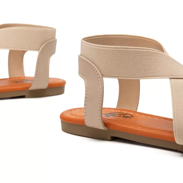 Trary Sandals Women, Womens Sandals, Flat Sandals for Women Dressy Summer, Women's Sandals, Elastic Sandals for Women, Cute Sandals, Open Toe Dress Sandals,Wide Sandles Womans, Sandalias Para Mujer