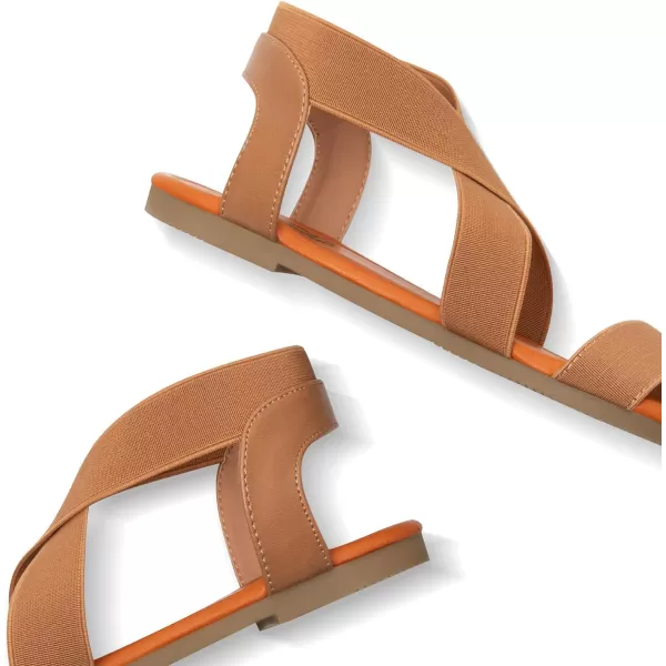 Trary Sandals Women, Womens Sandals, Flat Sandals for Women Dressy Summer, Women's Sandals, Elastic Sandals for Women, Cute Sandals, Open Toe Dress Sandals,Wide Sandles Womans, Sandalias Para Mujer