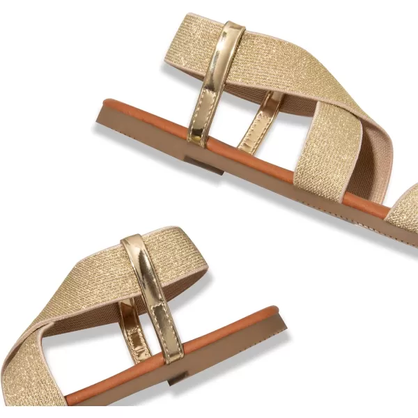 Trary Sandals Women, Womens Sandals, Flat Sandals for Women Dressy Summer, Women's Sandals, Elastic Sandals for Women, Cute Sandals, Open Toe Dress Sandals,Wide Sandles Womans, Sandalias Para Mujer
