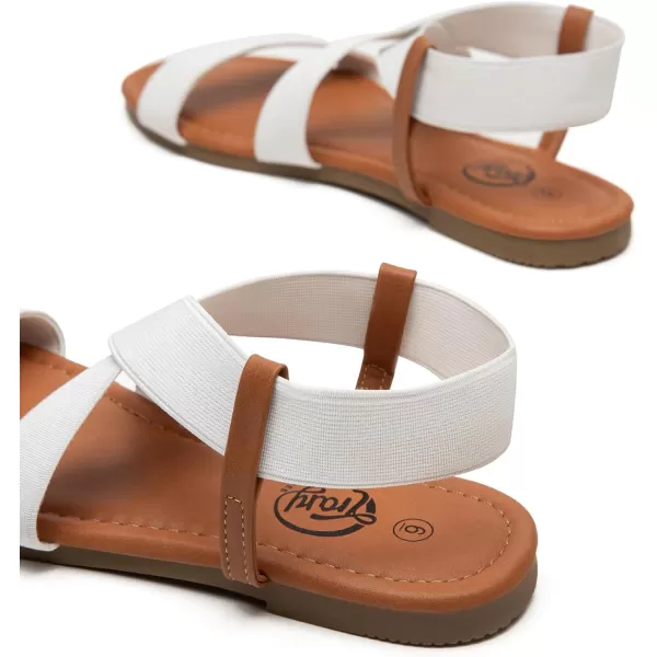 Trary Sandals Women, Womens Sandals, Flat Sandals for Women Dressy Summer, Women's Sandals, Elastic Sandals for Women, Cute Sandals, Open Toe Dress Sandals,Wide Sandles Womans, Sandalias Para Mujer