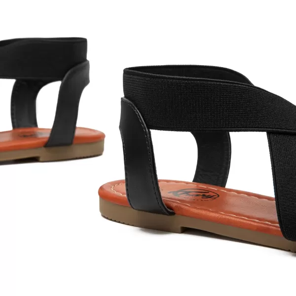 Trary Sandals Women, Womens Sandals, Flat Sandals for Women Dressy Summer, Women's Sandals, Elastic Sandals for Women, Cute Sandals, Open Toe Dress Sandals,Wide Sandles Womans, Sandalias Para Mujer