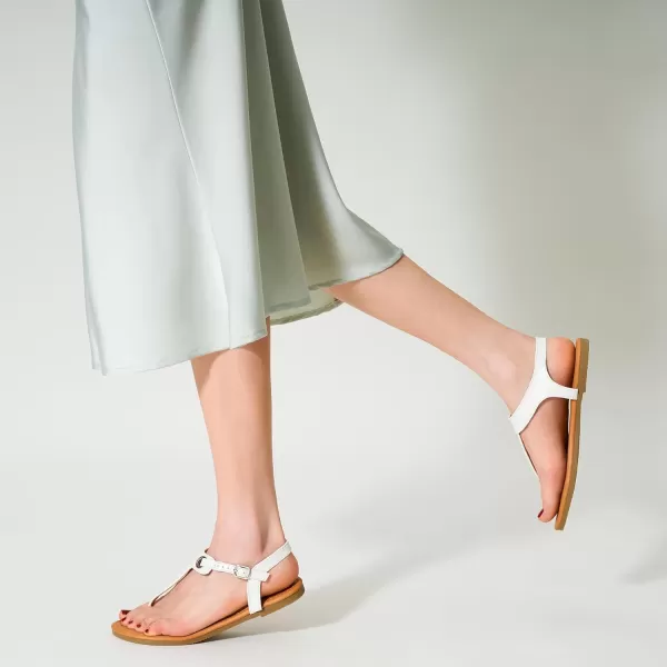 Trary Sandals Womens, Thong Sandals for Women with T-Strap, Adjustable Ankle Buckle for Women Sandals, Flat Sandals for Women Dressy, Cute Sandals for Women, Summer Sandals for Women 2023