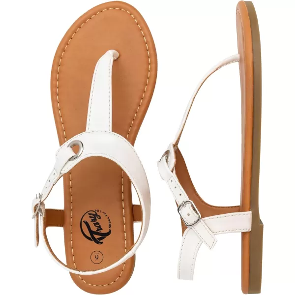 Trary Sandals Womens, Thong Sandals for Women with T-Strap, Adjustable Ankle Buckle for Women Sandals, Flat Sandals for Women Dressy, Cute Sandals for Women, Summer Sandals for Women 2023