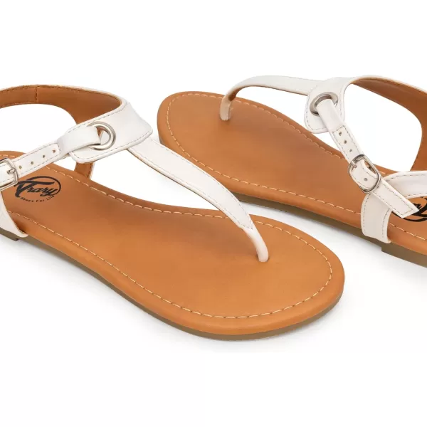 Trary Sandals Womens, Thong Sandals for Women with T-Strap, Adjustable Ankle Buckle for Women Sandals, Flat Sandals for Women Dressy, Cute Sandals for Women, Summer Sandals for Women 2023