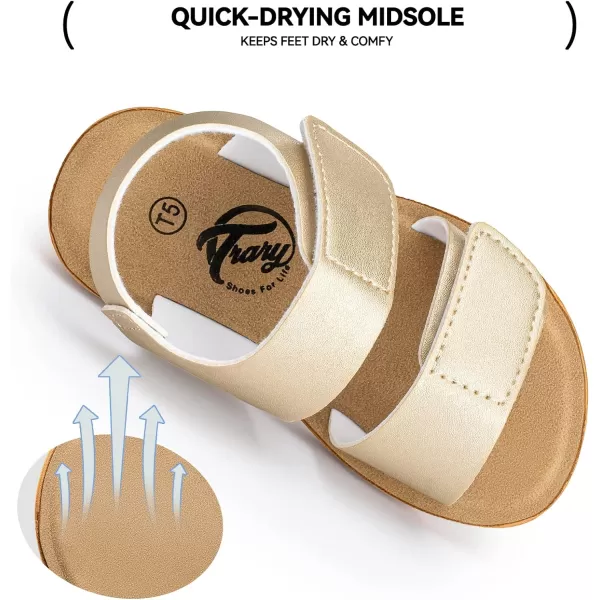 Trary Toddler Sandals Baby Girls Boys Summer Sandals Cute Kids Shoes Lightweight Open Toe Beach Holiday