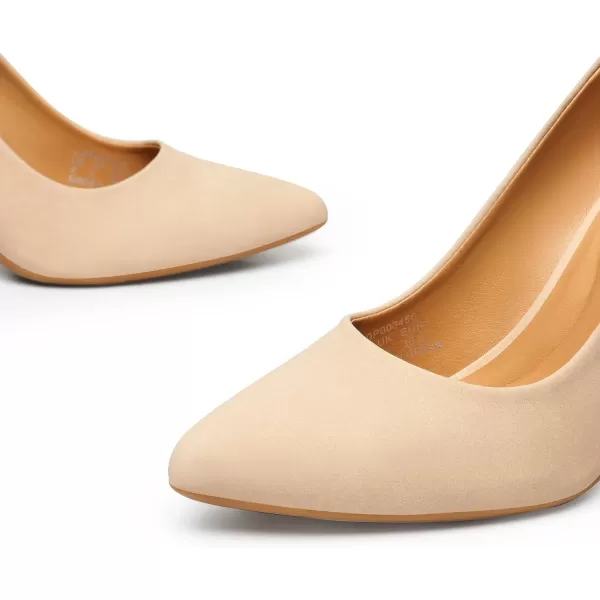 Trary Women’s High Heel Dress Pump Pointed Toe Shoe Classic Office Special Dressy Casua Wedding Pump Shoes