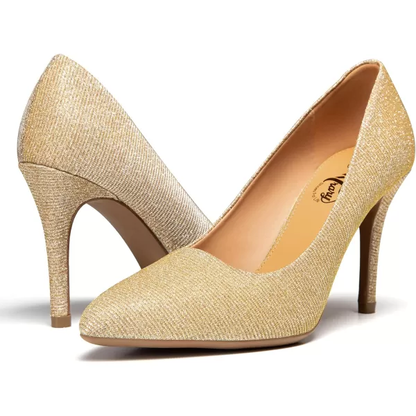 Trary Women’s High Heel Dress Pump Pointed Toe Shoe Classic Office Special Dressy Casua Wedding Pump Shoes