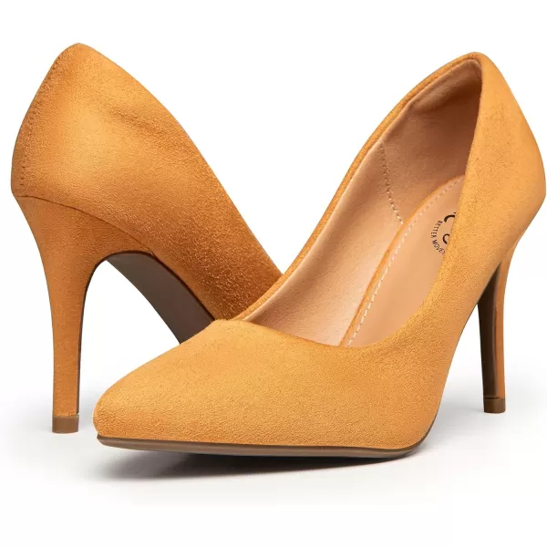 Trary Women’s High Heel Dress Pump Pointed Toe Shoe Classic Office Special Dressy Casua Wedding Pump Shoes